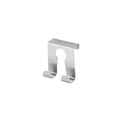Image of Fackelmann Door/Cupboard Hook 2x2in of Stainless Steel