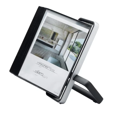 Image of Tarifold VEO Desk Unit with 10 Pockets Black 744107