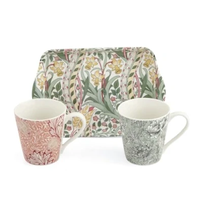 Image of Morris &amp; Co. Mug Tray Set