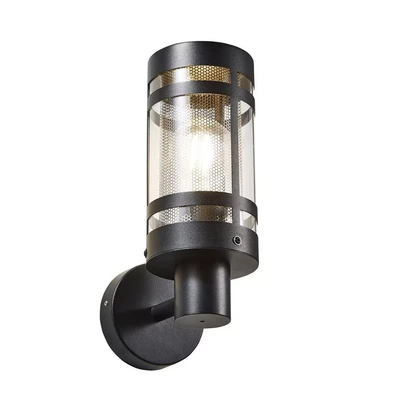 Image of Gada Outdoor Wall Lantern Black, Stainless Steel IP44