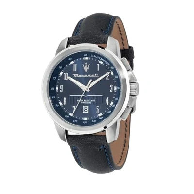 Image of Maserati Men&#039;s Watch, Successo Collection, Quartz Movement, Time and Date R8851121003
