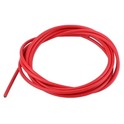 Image of VGEBY1 4mm Bicycle Shifting Cable, Bike Gear Include The Outer Hose and Inner PVC Tube For Both Mountain Bikes Road Bikes.(Red)