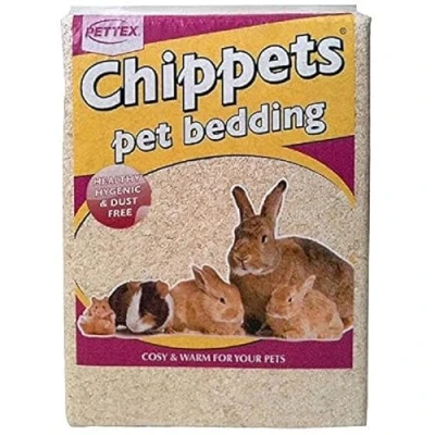 Image of Pettex Small Animal Bedding Chippets Pre Compressed 35 L (Approx. 2.5kg)