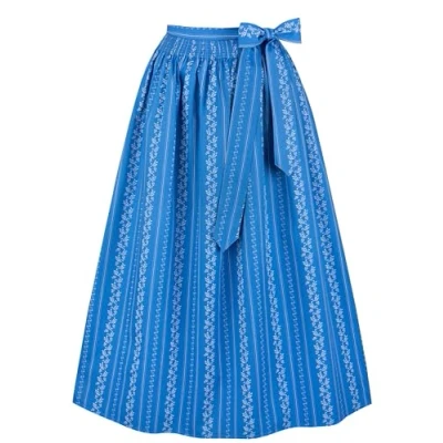 Image of Stockerpoint Women&#039;s Schürze SC 195 Dirndlschürzen, Blue (Royale), 3