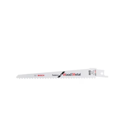 Image of Bosch Professional 5 pieces sabre saw Blade S611DF Heavy for Wood and Metal (Length 150 mm, accessories)