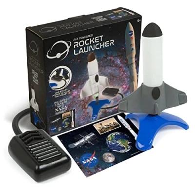 Image of NASA Air Powered Rocket Launcher Set