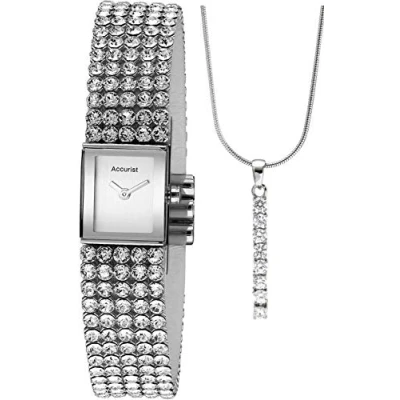 Image of Accurist Watches Women&#039;s Analogue Japanese Quartz Watch with Leather Strap LB1507