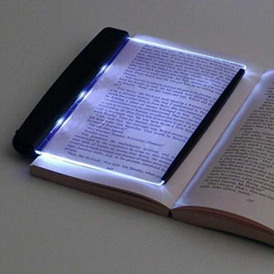 Image of Wendry LED Pocket Book Light, Reading Light with Detachable Page Clip, Eye Protection Night for