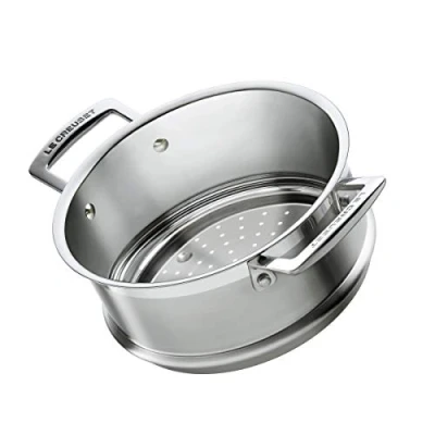 Image of Le Creuset Stainless Steel 20cm Steamer Insert