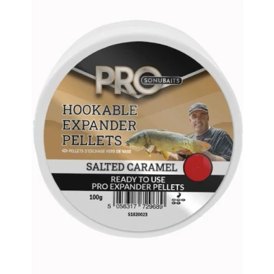 Image of Sonubaits Pro Hookable Expander Pellets 4mm X2 (Salted Caramel)