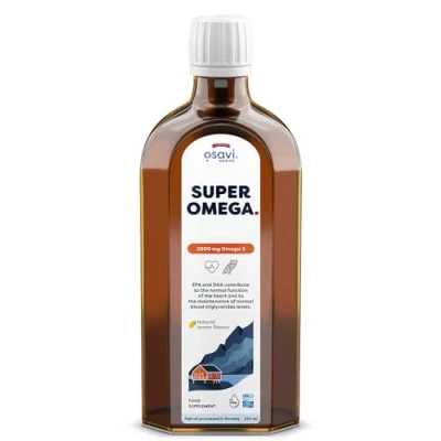 Image of Osavi Super Omega, 2900mg Omega 3 (Lemon) 250 ml.