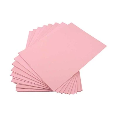 Image of House of Card &amp; Paper A3/297 x 420 mm 220 GSM Coloured Pastel Pink (Pack 50 Sheets), HCP151