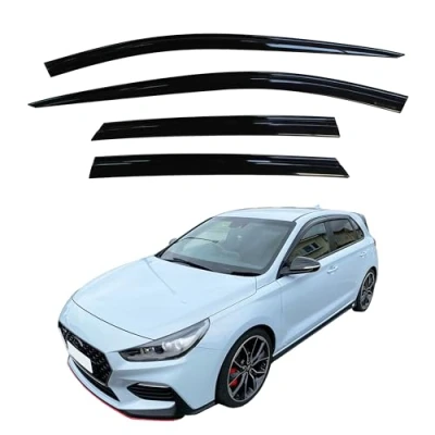 Image of AUTO CLOVER Wind Deflectors Set for Hyundai i30 2017+ (4 pieces)