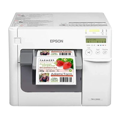 Image of Epson C31CD54012CD TM C3500 COLOUR LABEL PRINTER D INTERFACE USB LAN NICELABEL IN