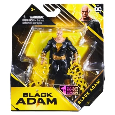 Image of DC Comics Black Adam Movie Collectible 10cm Articulated Action Figure with Accessories