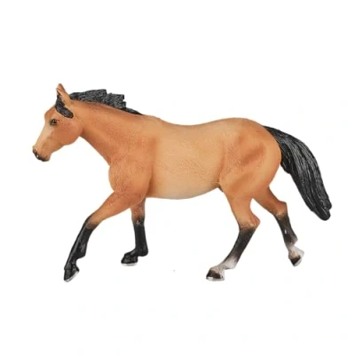 Image of MOJO Quarter Horse Buckskin Farm Animal Model Toy Figure