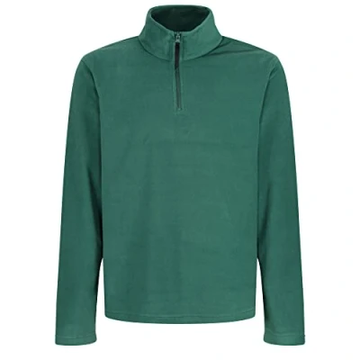 Image of Regatta Men&#039;s Micro Zip Neck Fleece Size S Black