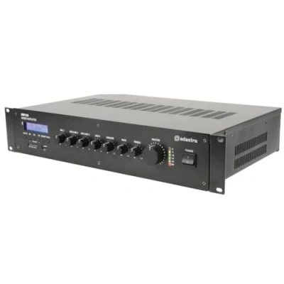 Image of Adastra Complete Powered Mixer &amp; Amplifier Combo Bluetooth, USB, SD, FM Tuner 120 Watts