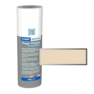 Image of MAPEI Ultracare FUGA Fresca Fresh Escape 132 Beige 2000 Polymer Paint to Renew The Color of Cement Joints Bottle 160 gr.