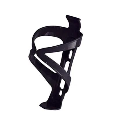 Image of Laxzo ® Bike Water Bottle Holder Black Secure Retention System, Lightweight and Strong Bicycle Plastic Cage, Great for Road Mountain Bikes