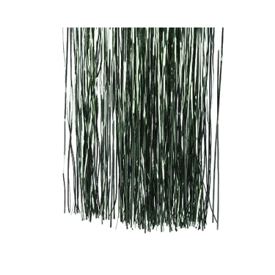 Image of Pine Green Lametta Foil Tinsel Garland Strand Christmas Tree Decor 50cm x 40cm