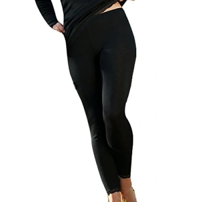 Image of Engel ladies’ long sleeved vest Black UK 14