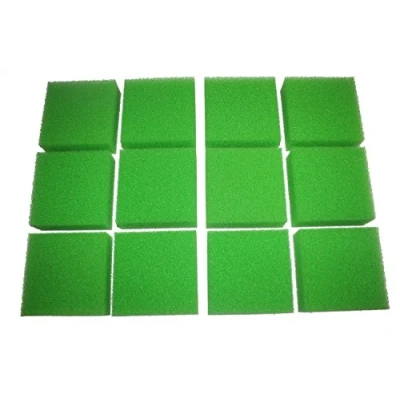 Image of INGVIEE Pack of 12 Compatible Nitrate Aquarium Foam Filter Sponge for Juwel Standard/Bioflow 6.0