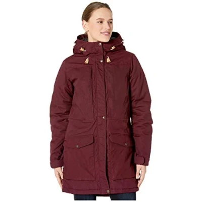 Image of Fjällräven Singi Wool Padded Parka W Sport Jacket Red, X Small
