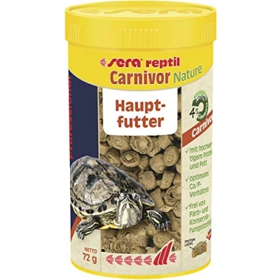 Image of Sera 01820 Reptile Professional Carnivor 250 ml (80 g) Carnivorous Reptiles Feed Like The Professionals