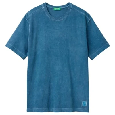 Image of United Colors of Benetton Men&#039;s T Shirt 3zitu1098, Blue, XS