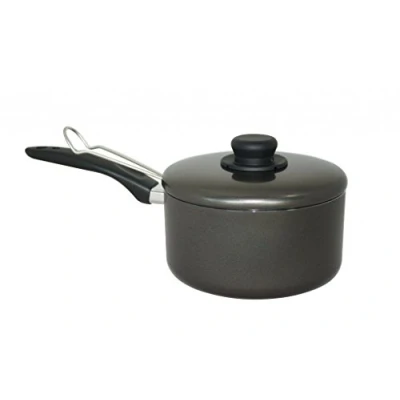 Image of Aluminium Small / Large Non Stick Chip Pan Deep Fat Fryer with Basket (20cm)