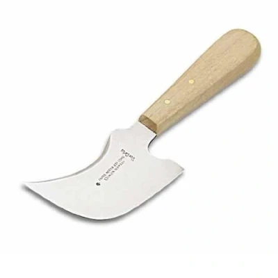 Image of BOHLE Lead Putty Knife &quot;DON CARLOS&quot; Crescent Shape 100mm