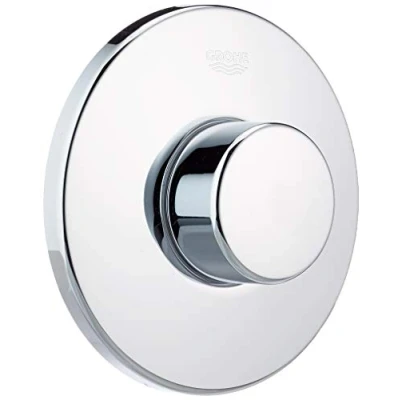 Image of Grohe push button and 75cm hose chrome (37761000)