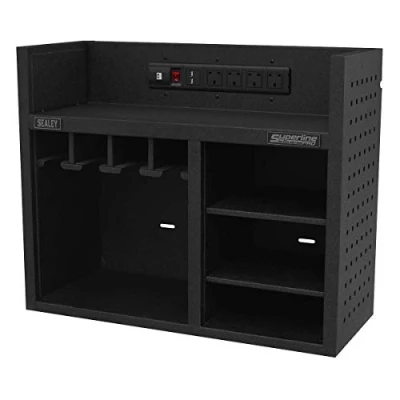Image of Sealey Superline Pro Power Tool Storage Rack 760mm with Strip