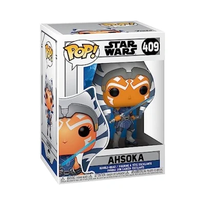 Image of Funko POP! Star Wars: Clone Wars Ahsoka Tano Collectable Vinyl Figure Gift Idea Official Merchandise Toys for Kids &amp; Adults TV Fans Model Collectors and Display