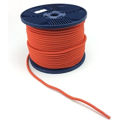 Image of 12mm Orange Elastic Bungee Shock Cord, Tie Down, Heavy Duty x 35 Metres