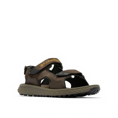 Image of Columbia Konos Hiker 3 Strap Walking sandals, Men&#039;s, Size: 9, Mud Leather/synthetics