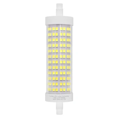Image of Long Life Lamp Company R7S 118mm LED Bulb J118 Halogen Linear Replacement 18W 6000k for Flood Lights 2510 Lumen High Brightness