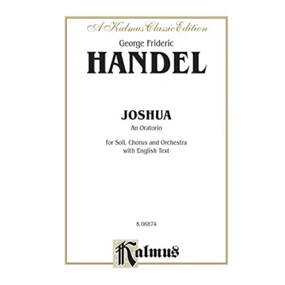 Image of Joshua 1748: Satb with Ssssaattbb Soli (Orch.) (English Language Edition), Vocal Score (Kalmus Edition)