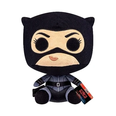 Image of Funko Pop! Plush: Catwoman Batman Collectable Soft Toy Birthday Gift Idea Official Merchandise Stuffed Plushie for Kids and Adults Ideal Movies Fans, Girlfriends Boyfriends