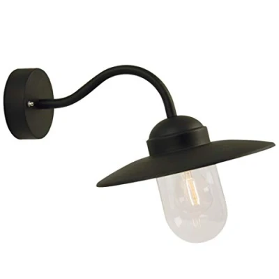 Image of Nordlux Luxembourg outdoor lantern (22671003, black metal, glass)