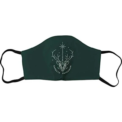 Image of Harry Potter Achapomms001_a mask, Green, 1 Stück (1er Pack)