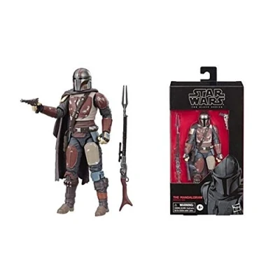 Image of Star Wars The Black Series Mandalorian Toy 6 inch Scale Collectible Action Figure, Toys For Kids Ages 4 and Up