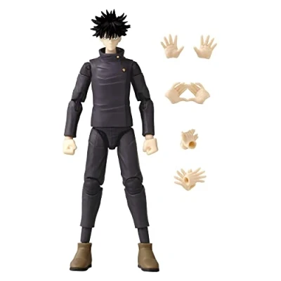 Image of BANDAI Anime Heroes Jujutsu Kaisen Figure Megumi Fushiguro 17cm With 17 Points Of Articulation And Accessories Manga Figurine Merch