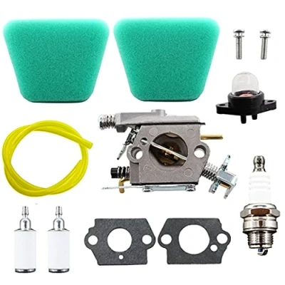 Image of MCHNIC Carburetor Air Filter Fuel Spark Plug for Partner 350 351 370 371 390 391 420 McCulloch Mac 333 335 435 436 438 440 441 442 444 Chainsaw Walbro WT 622