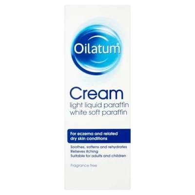 Image of Oilatum Cream for Eczema, Psoriasis and Dry Skin Conditions, Soothing Formula Sensitive Skin, Hydrating Relief Itchy, Irritated Dermatologist Recommended, 1 x 150g