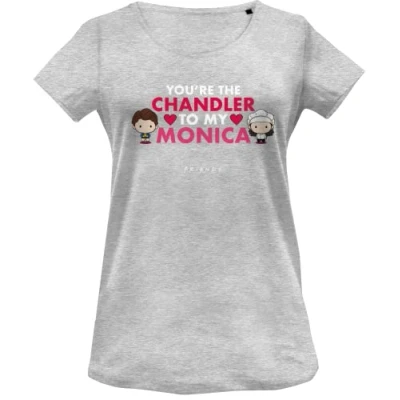 Image of cotton division Women&#039;s Wofrients066 T Shirt, Melange Grey, M