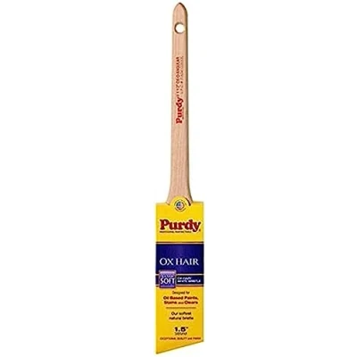Image of 1 1/2&quot; Purdy 144296015 Ox O Angular Angled Sash Paint Brush, Hair