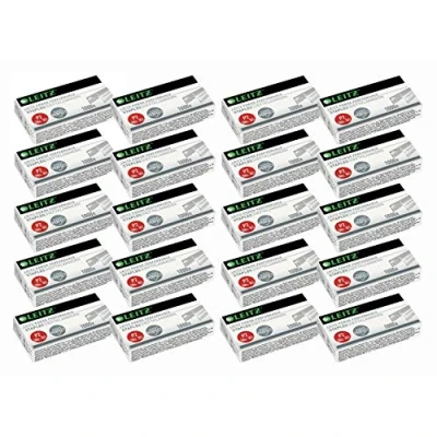 Image of Leitz Power Performance P2 No.10 Galvanised Staples Box of 1000 (20x, No10)