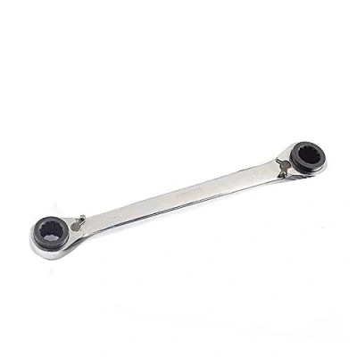 Image of 4 in 1 Reversible Ring Ratchet Spanner Double Twin Ended 12 15mm